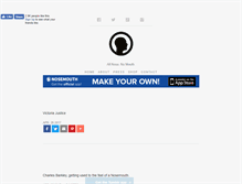 Tablet Screenshot of nosemouth.com